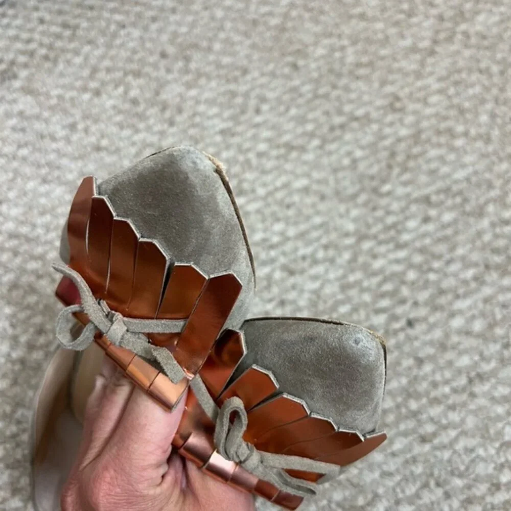 Kennel & Schmenger Heels Women's Size 9 gray brown - Picture 10 of 12